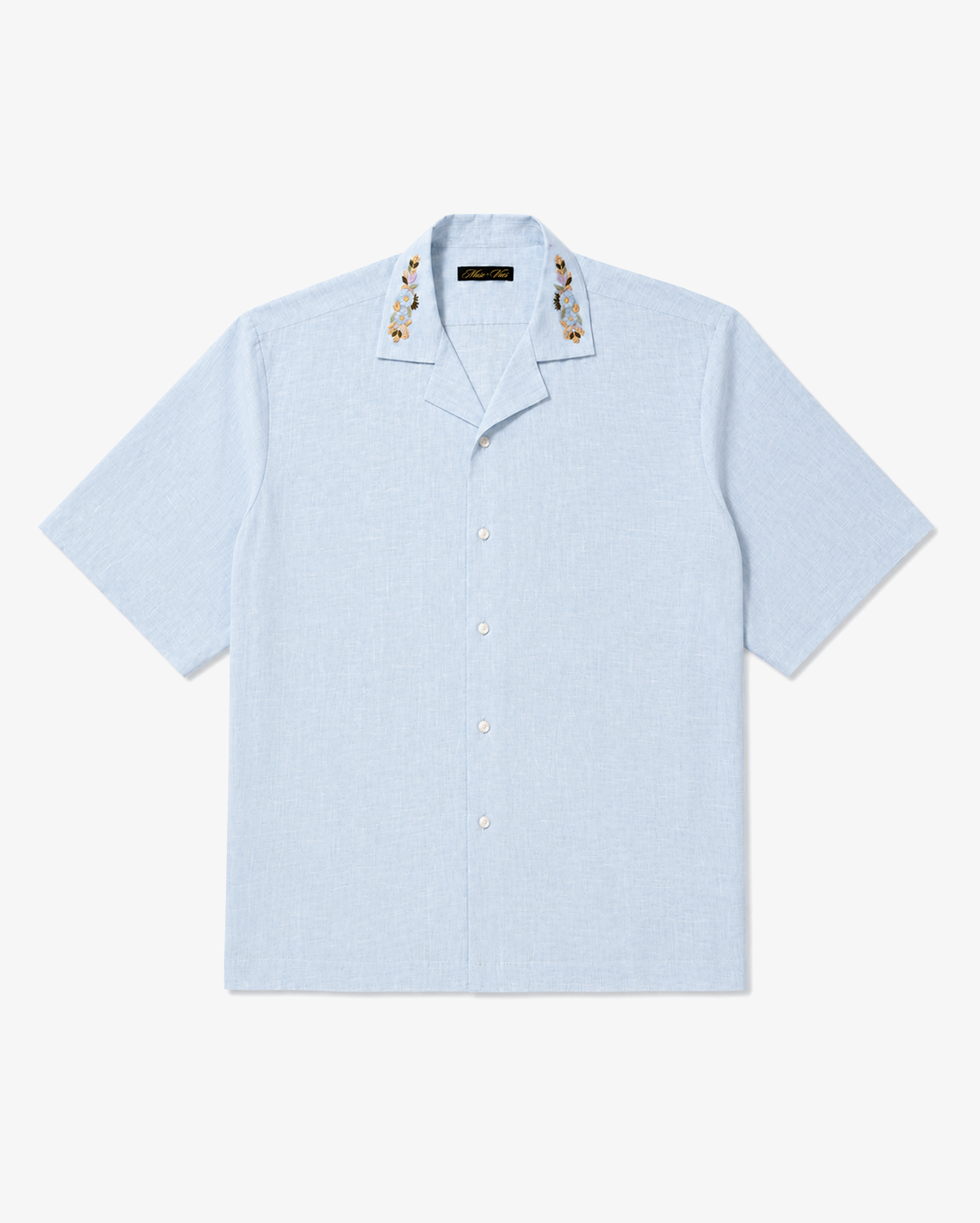 Coastal Blue Linen Shirt