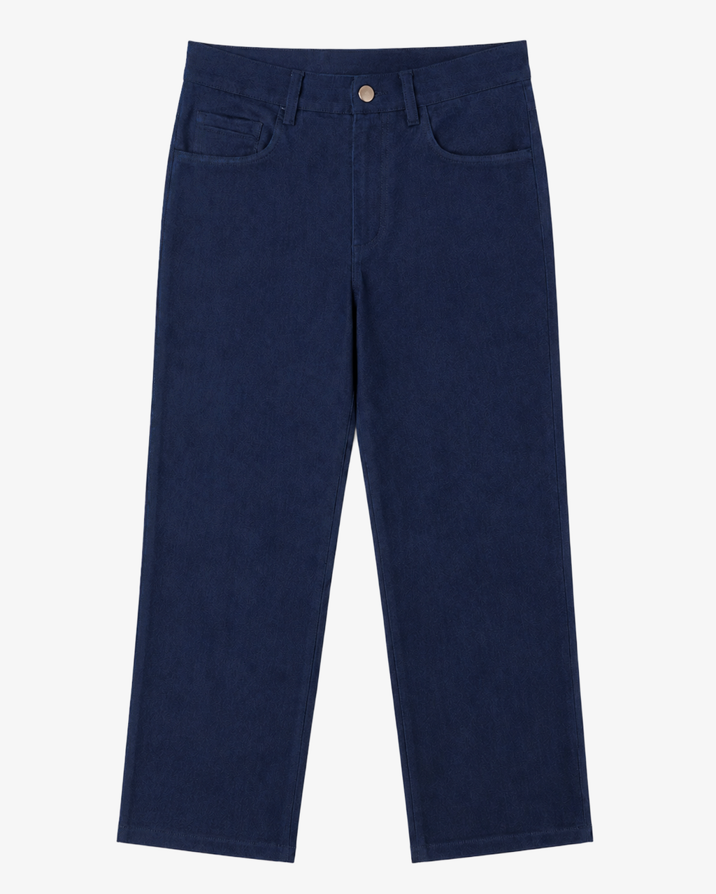 Classic Blue Straight-Cut Denim