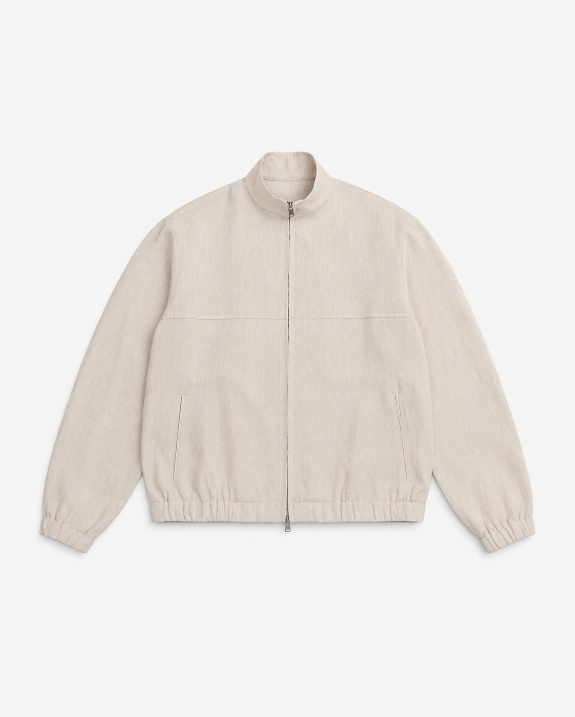 Cream Linen Blouson