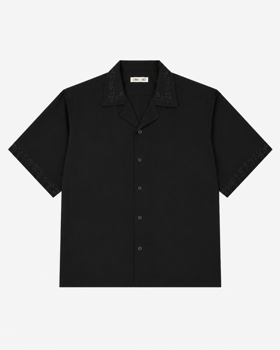 Noir Embroidered Shirt