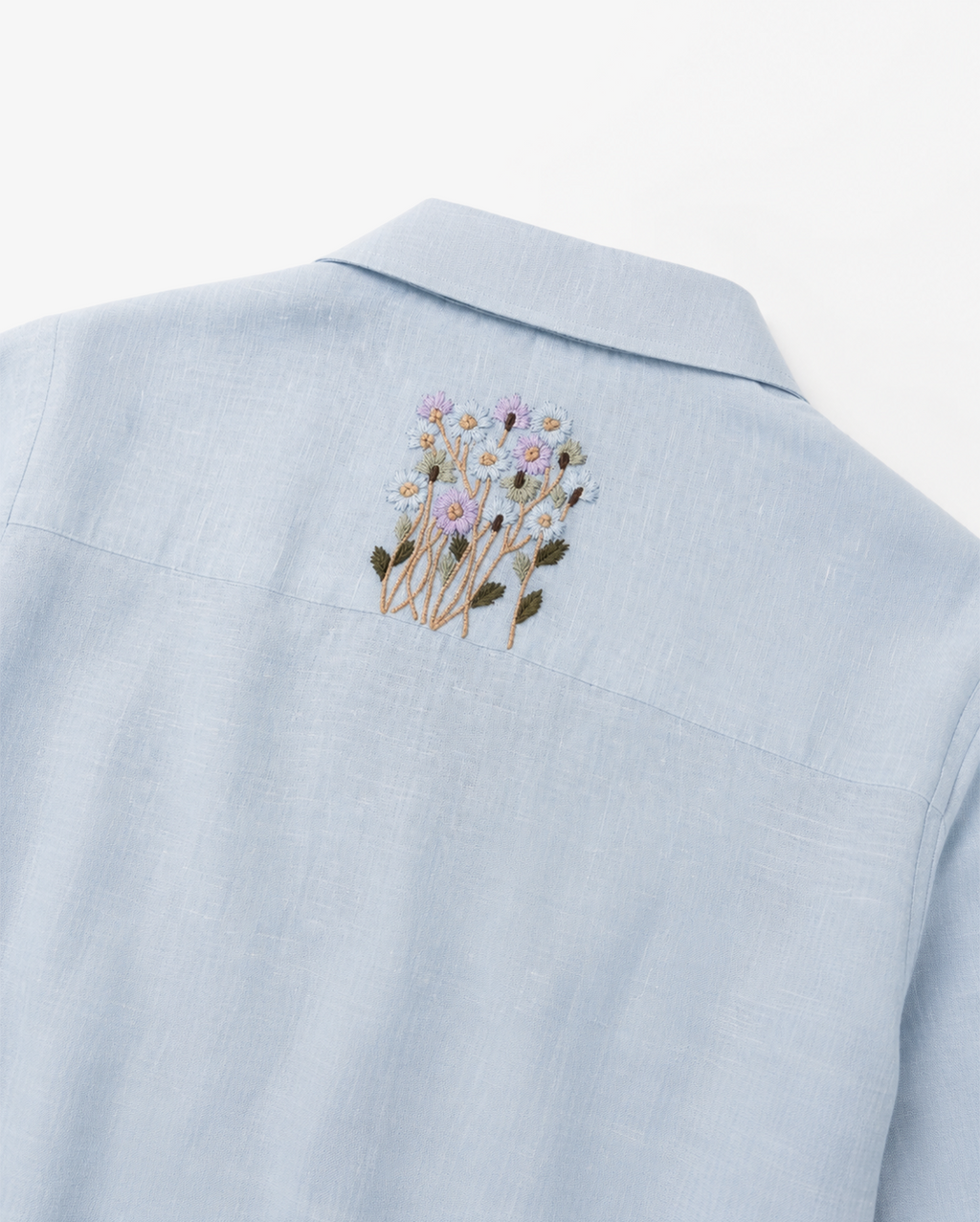 Coastal Blue Linen Shirt