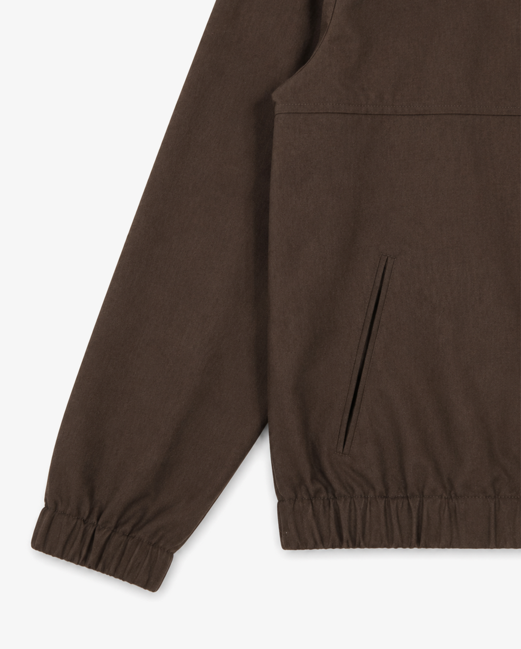 Mocha Linen Blouson