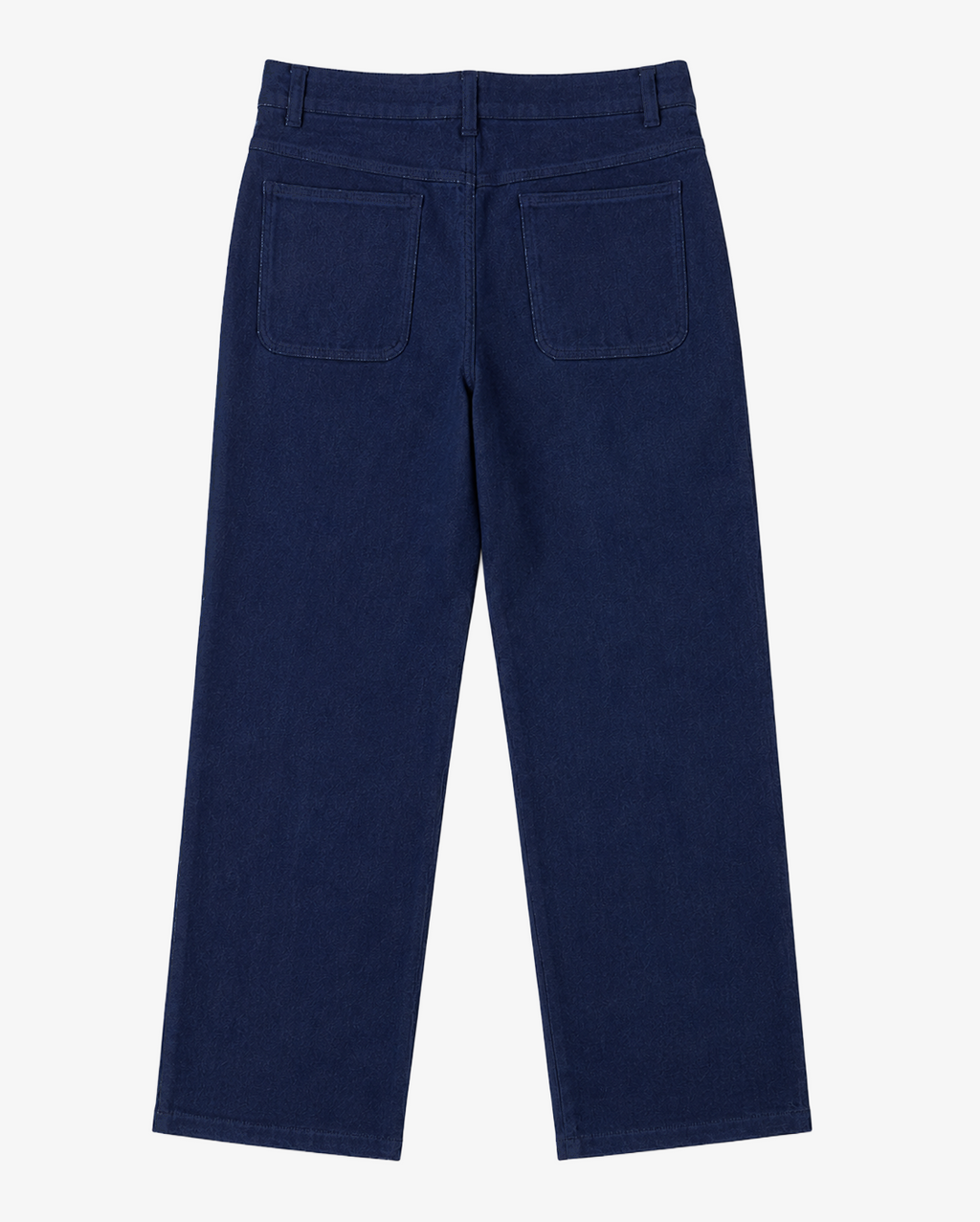 Classic Blue Straight-Cut Denim