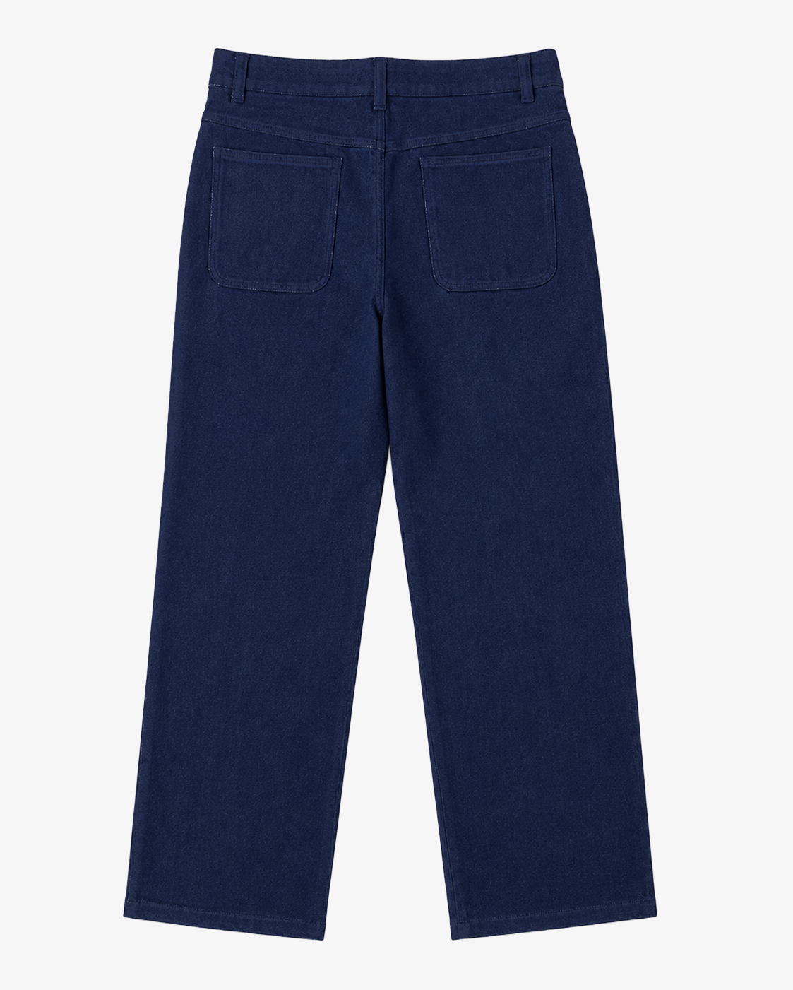 Classic Blue Straight-Cut Denim