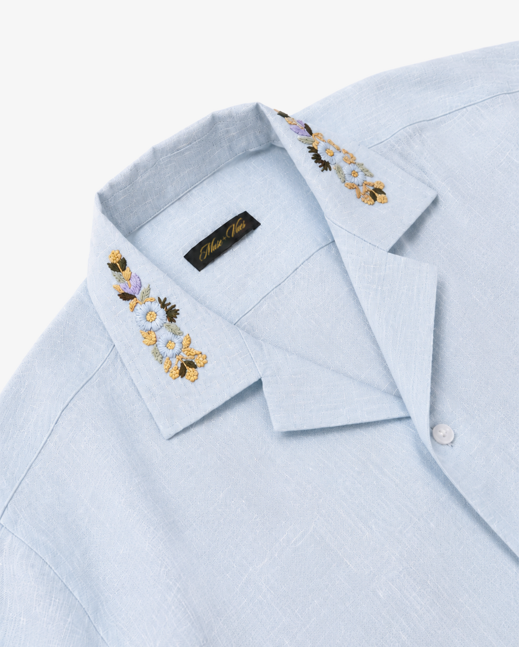 Coastal Blue Linen Shirt