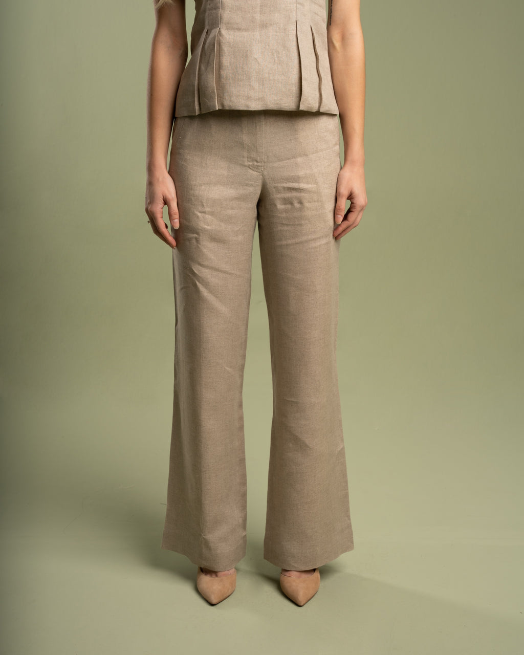 Natural Linen Pants
