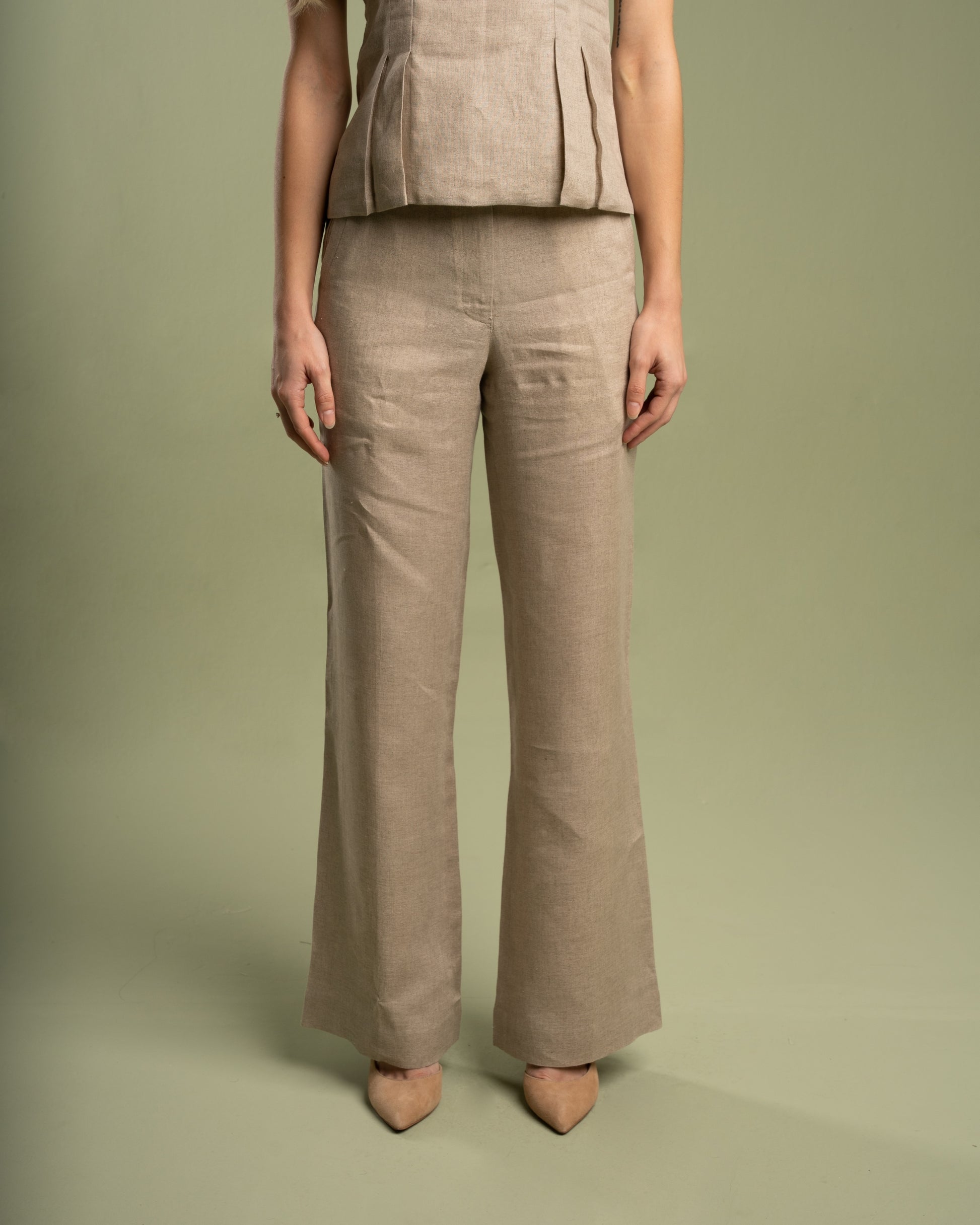 Natural Linen Pants