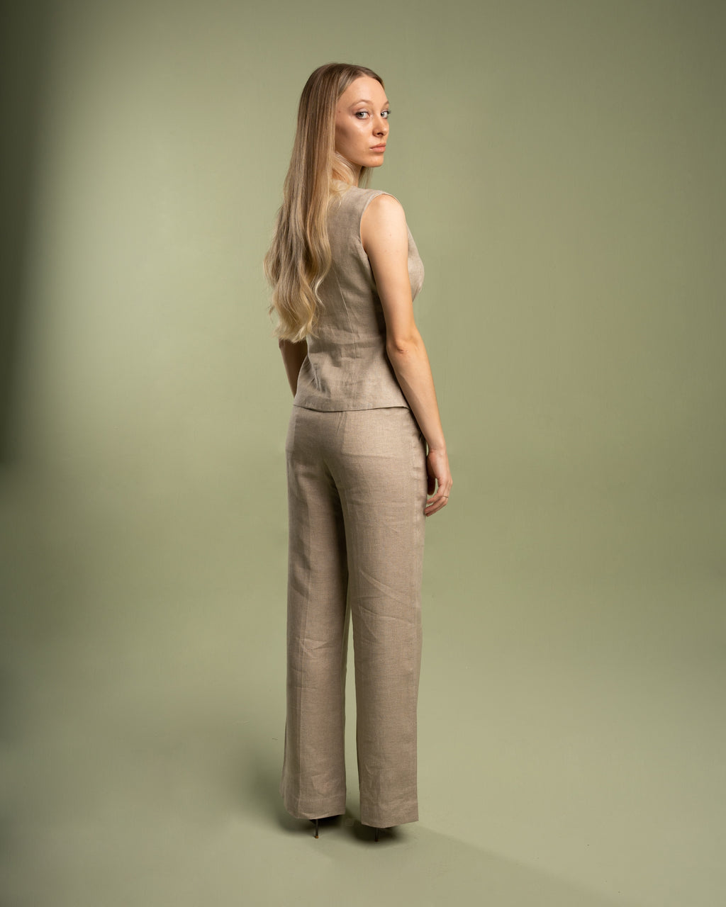 Natural Linen Pants