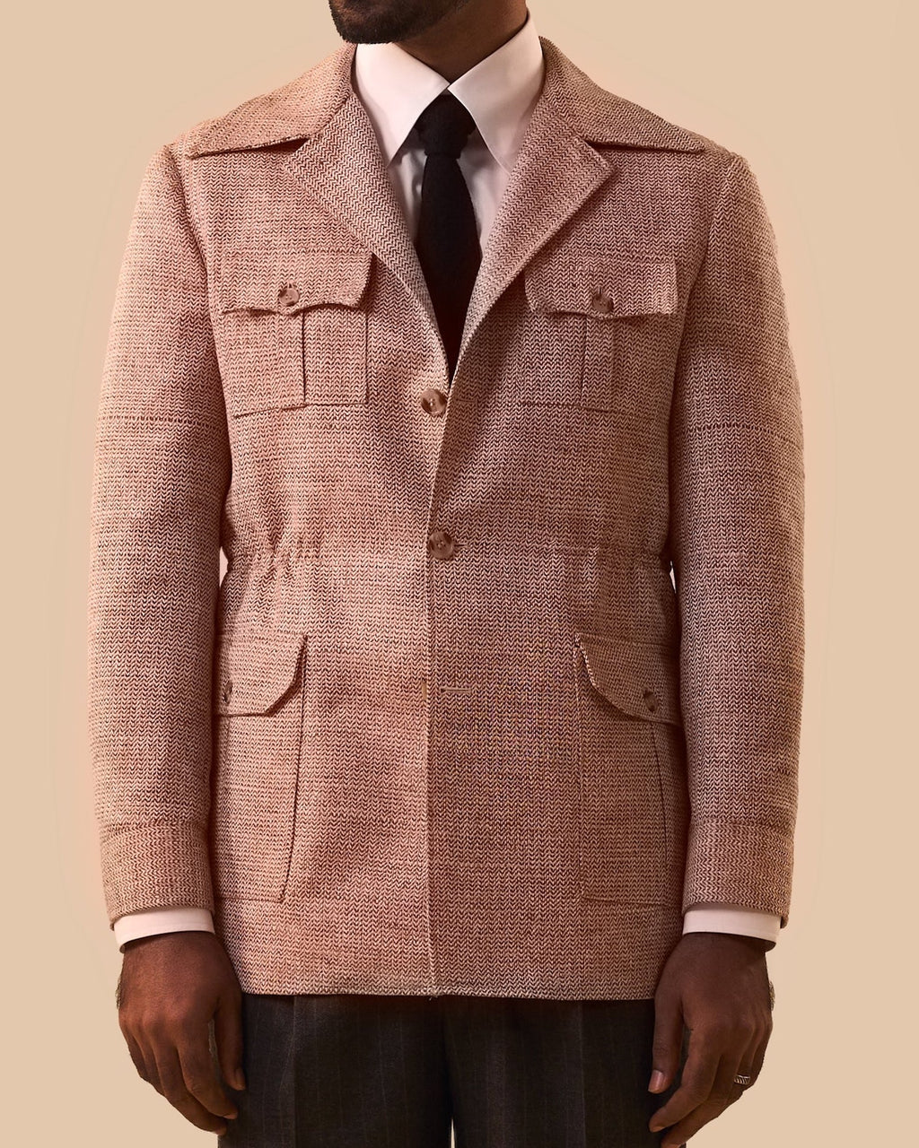 Handloom Safari Jacket