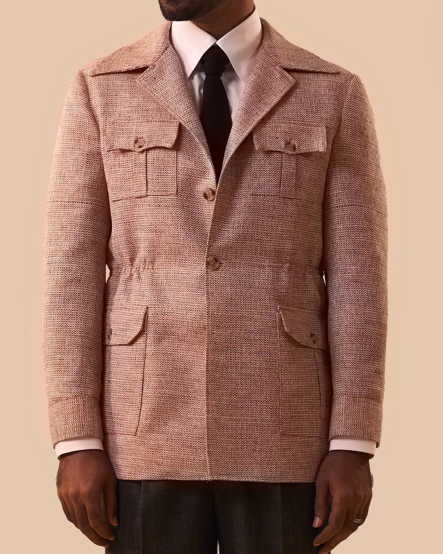 Handloom Safari Jacket