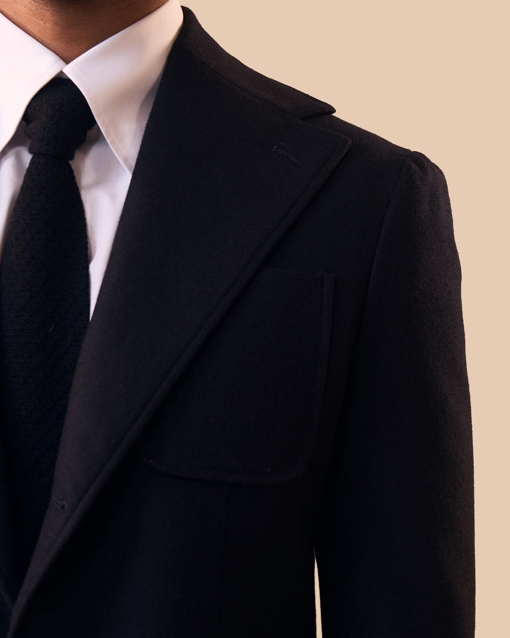 Midnight Blue Flannel Suit