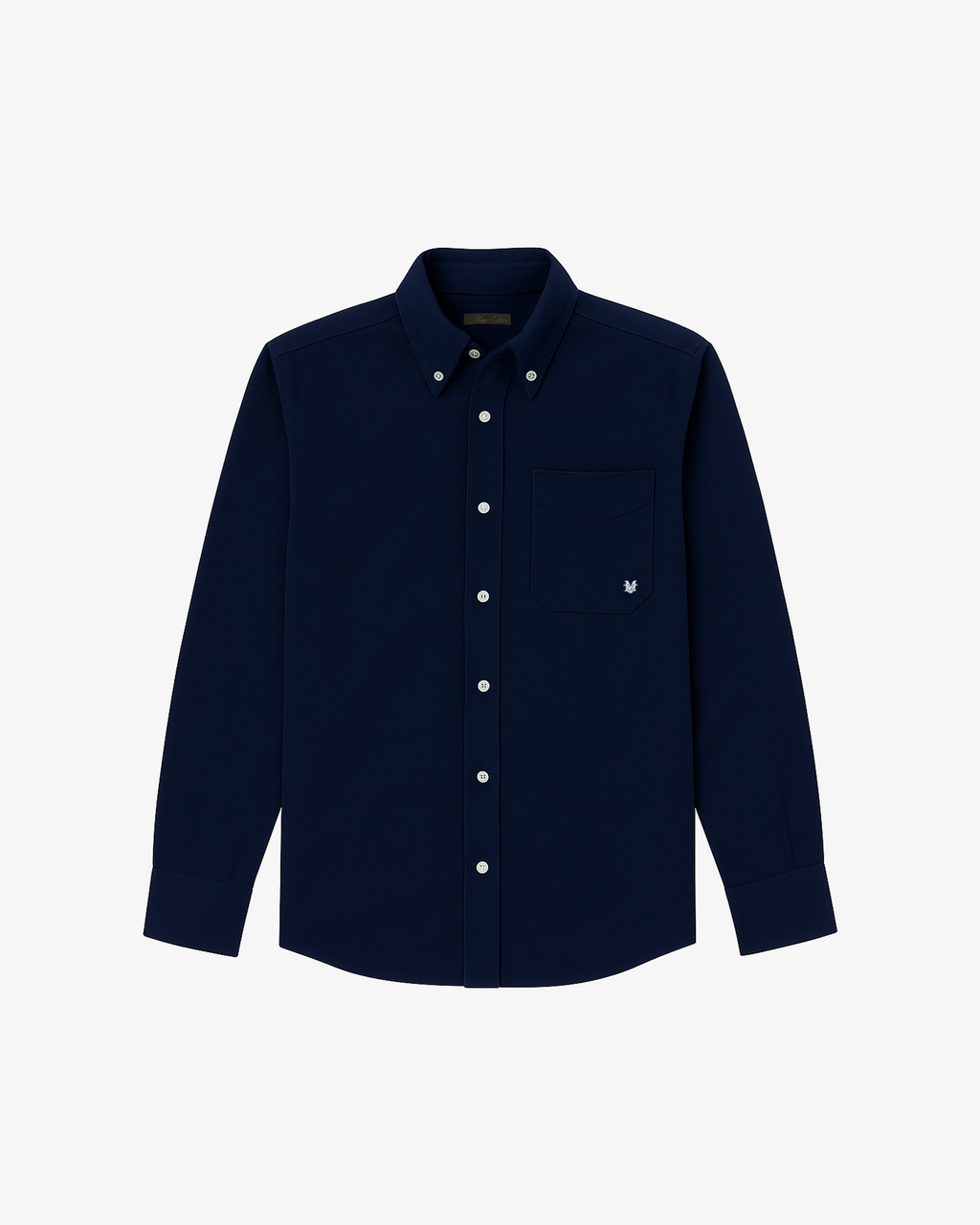 Navy Oxford Cloth Button-Down