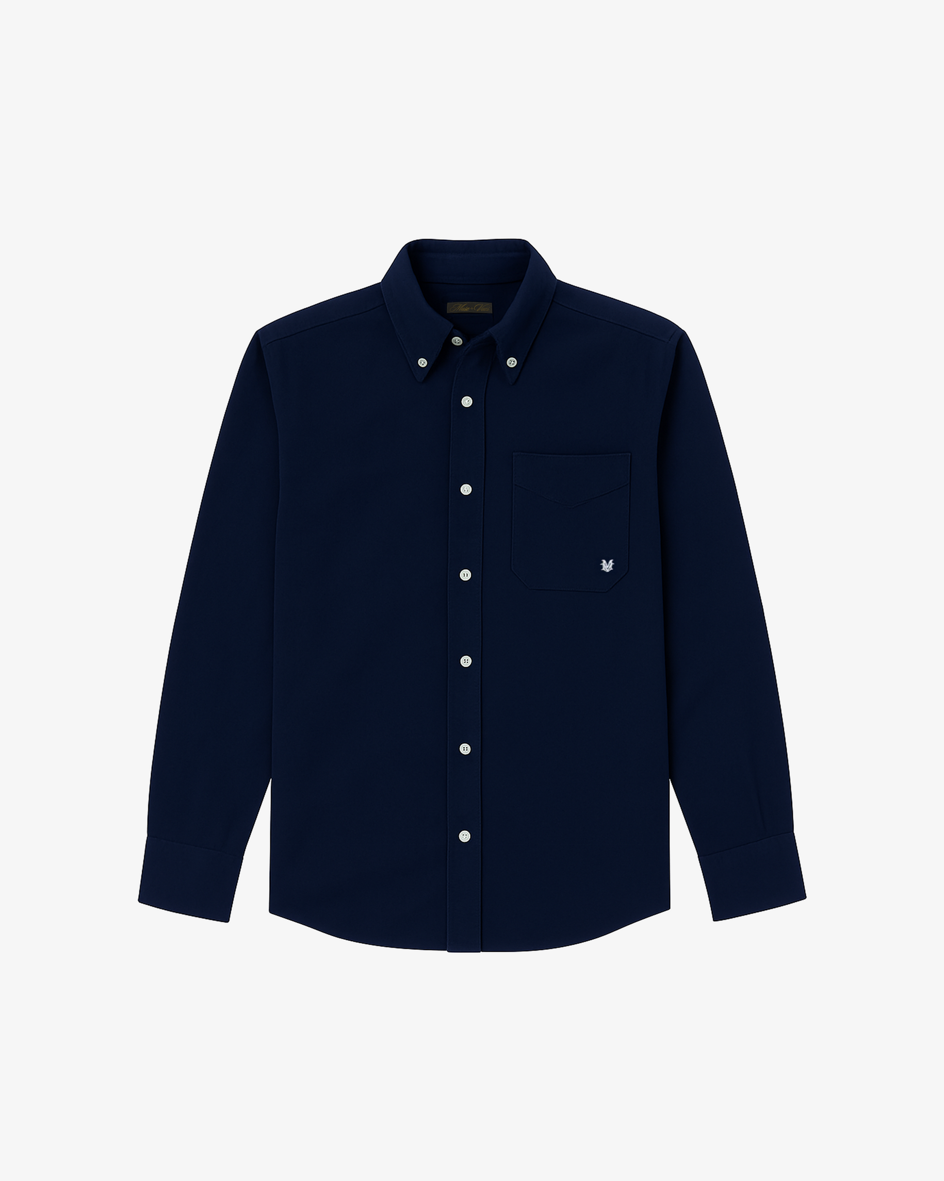Navy Oxford Cloth Button-Down