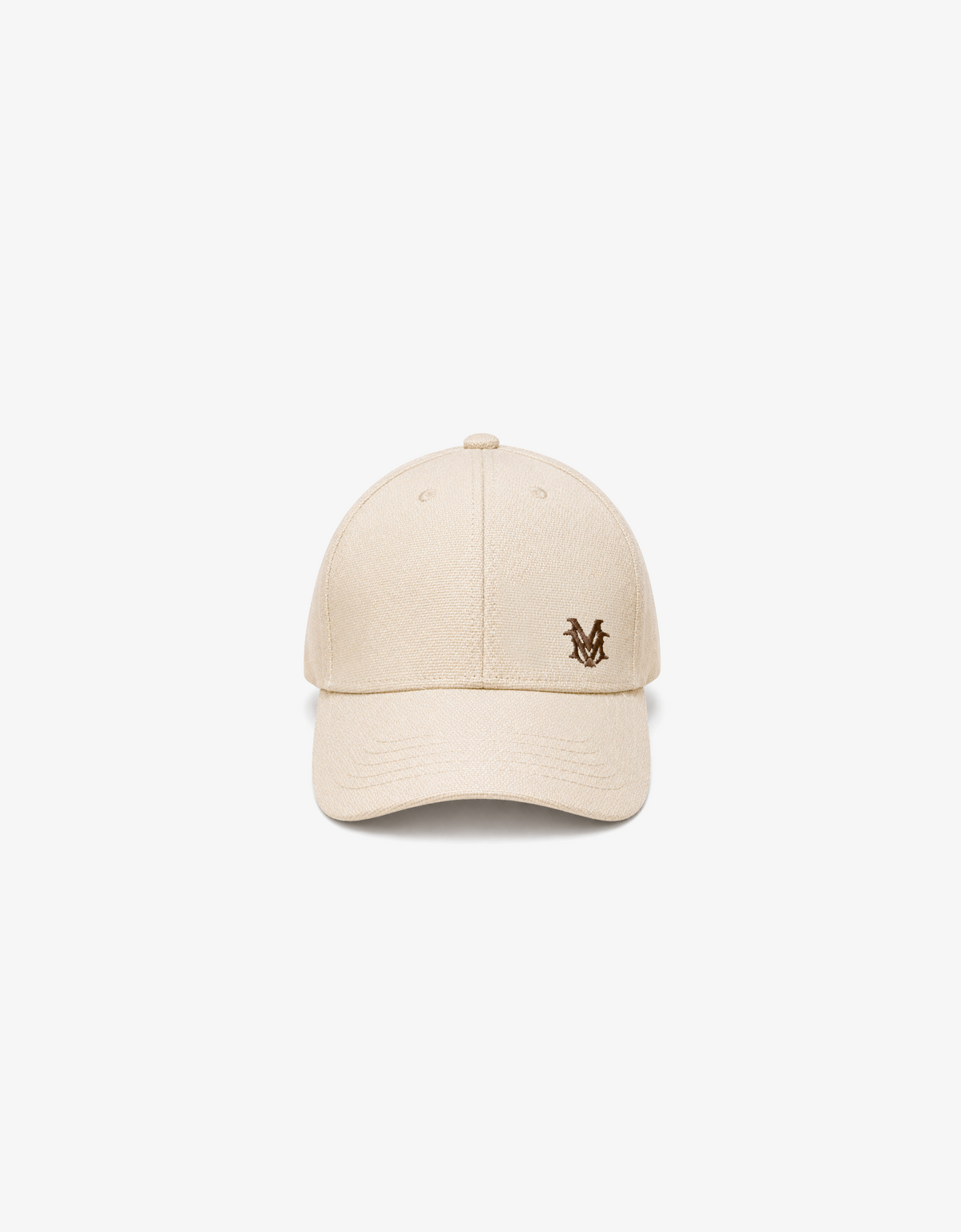 Beige Emblem Cap