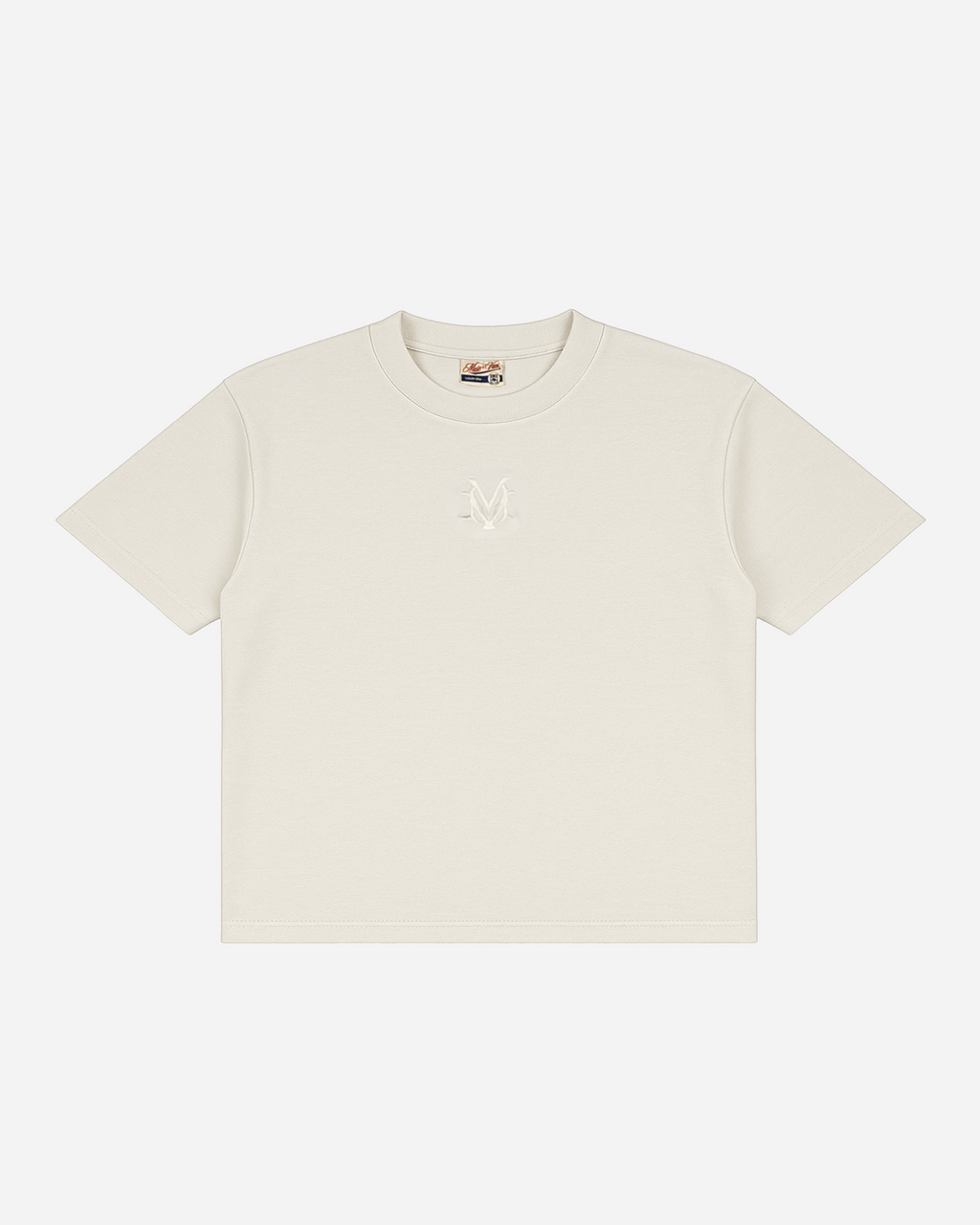 Cream Monogram T-shirt