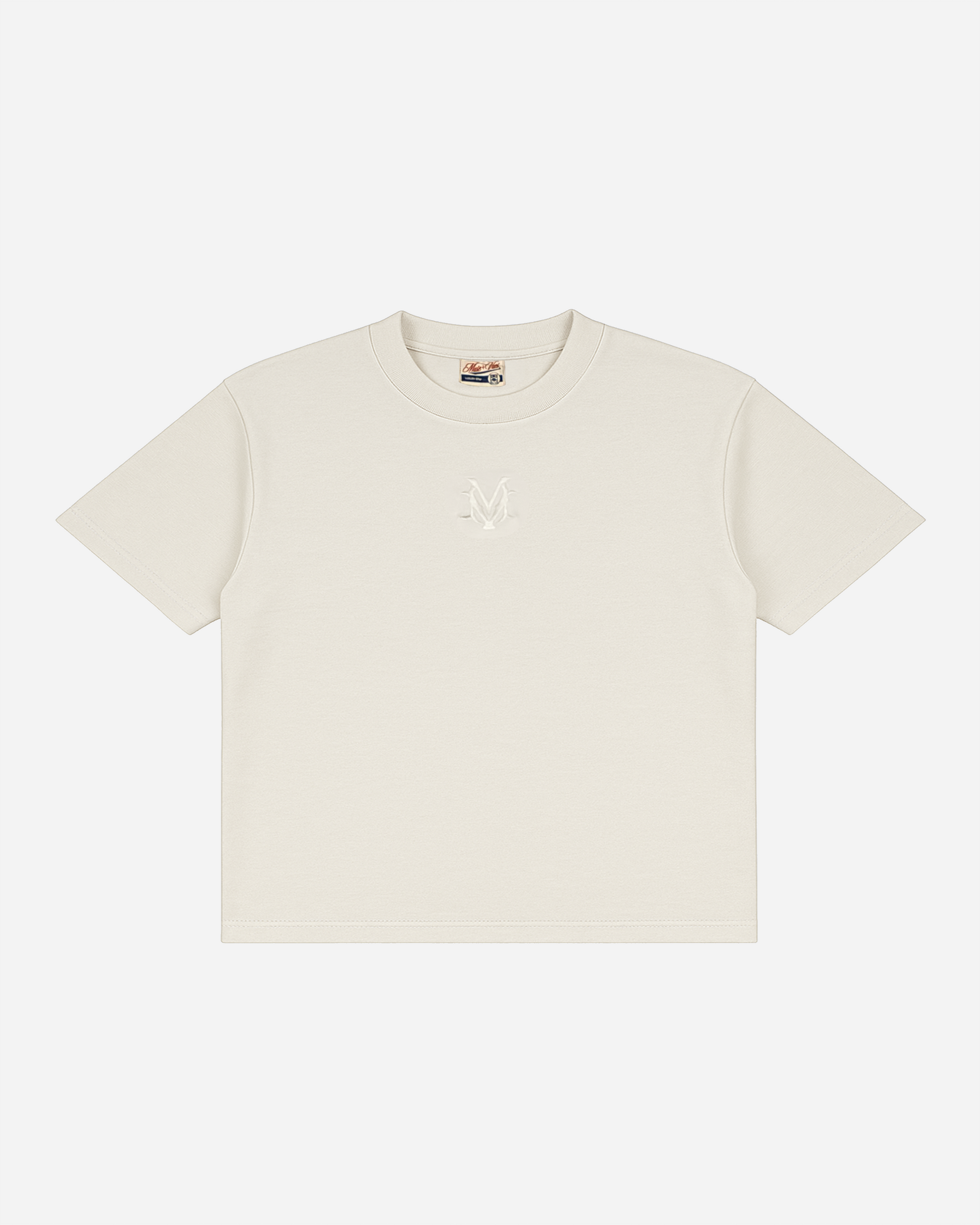 Cream Monogram T-shirt