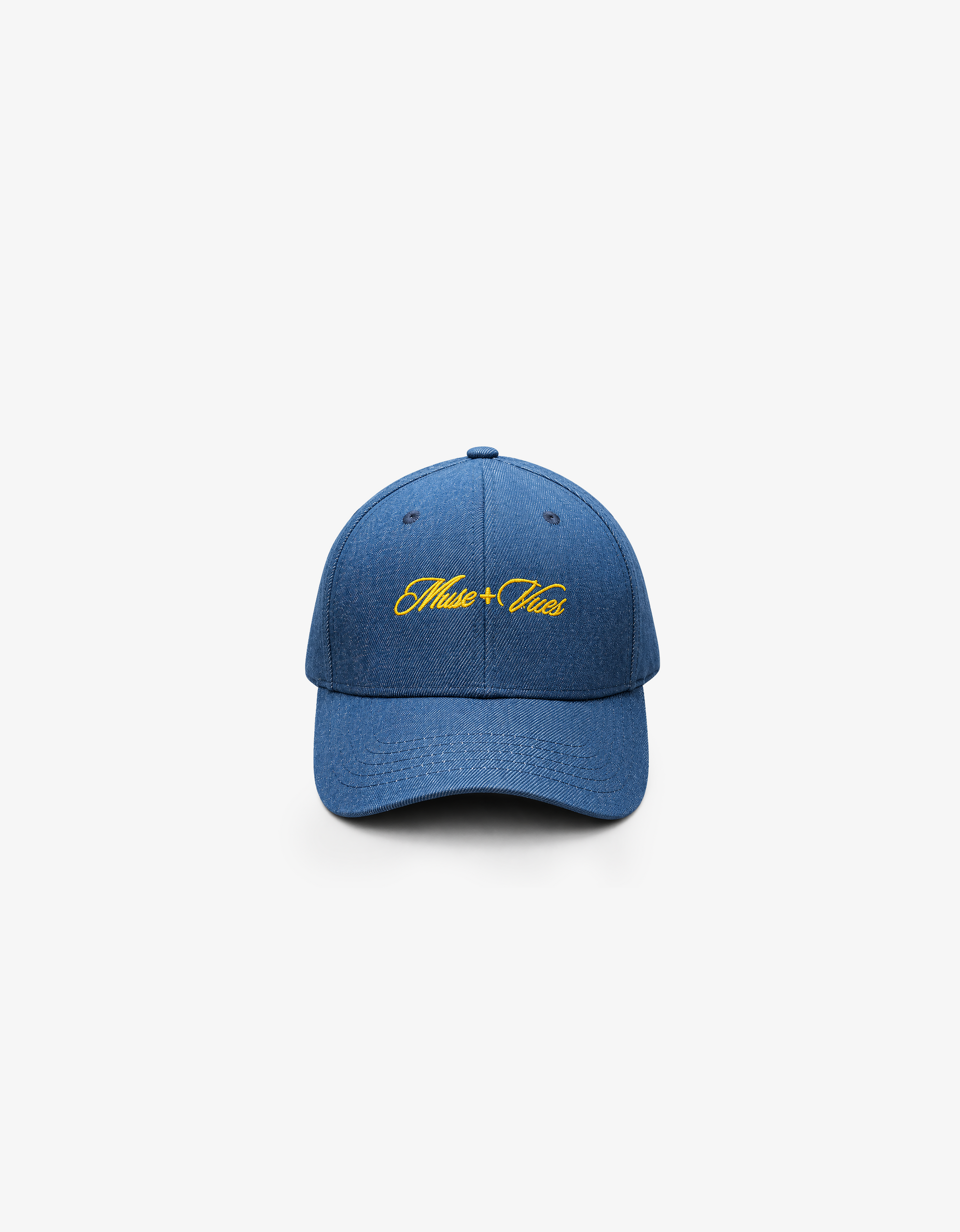 Denim Monogram Cap